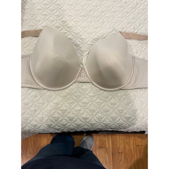 Vanity Fair Beautiful Benefits 76380 40 D Taupe Underwire Bra Check Pics - Picture 1 of 9